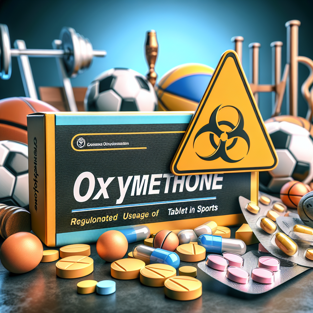 Regulation of oxymetholone tablet use in sports