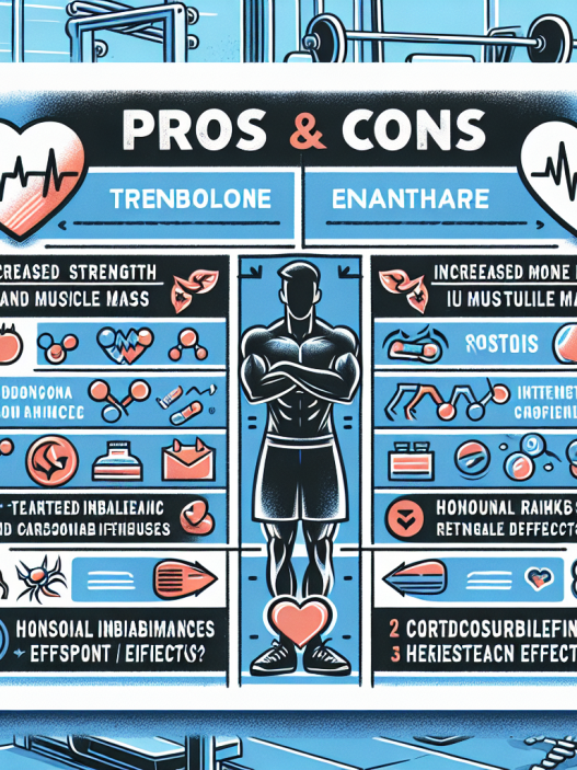 Pros and cons of trenbolone enanthate in sports performance