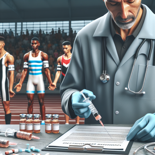 Regulating primobolan (metenolone) injection use in sports competitions