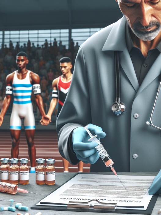 Regulating primobolan (metenolone) injection use in sports competitions