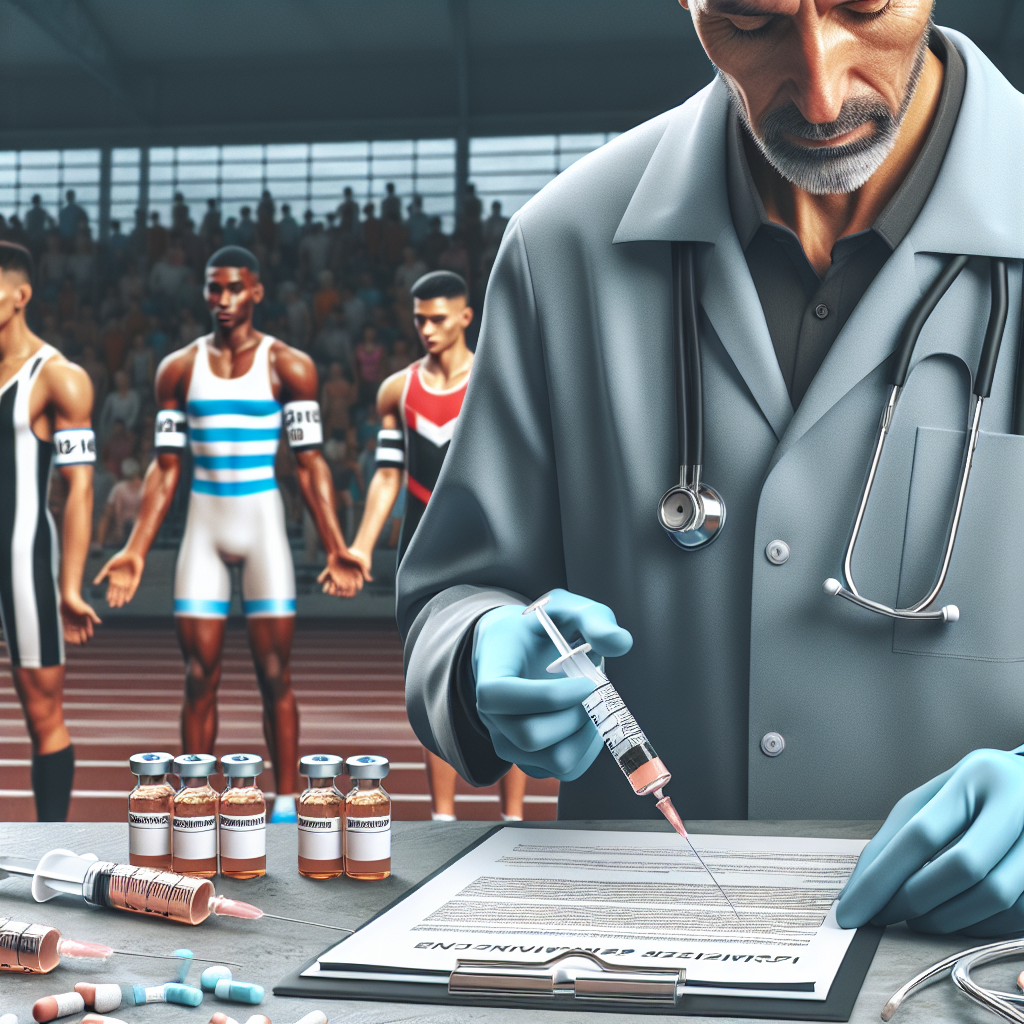 Regulating primobolan (metenolone) injection use in sports competitions