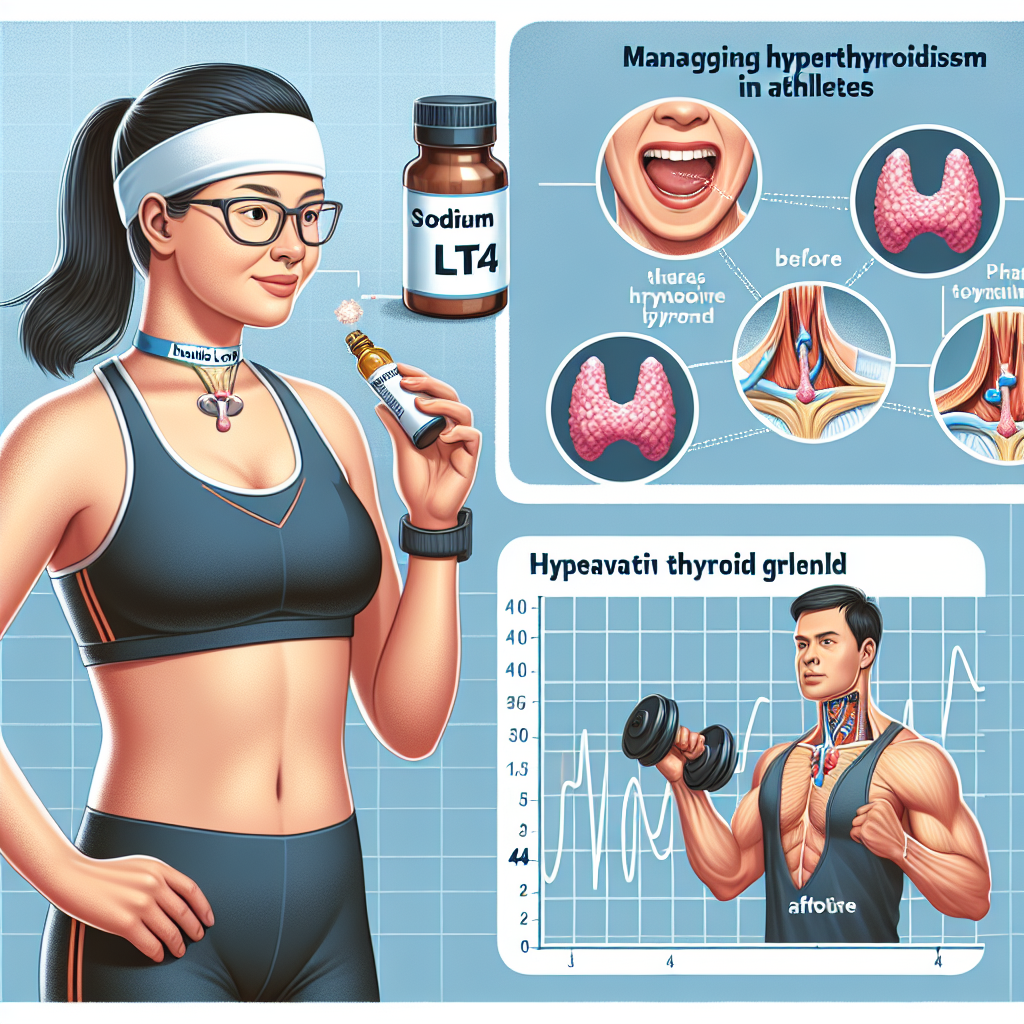 Role of sodium lt4 in managing hyperthyroidism in athletes