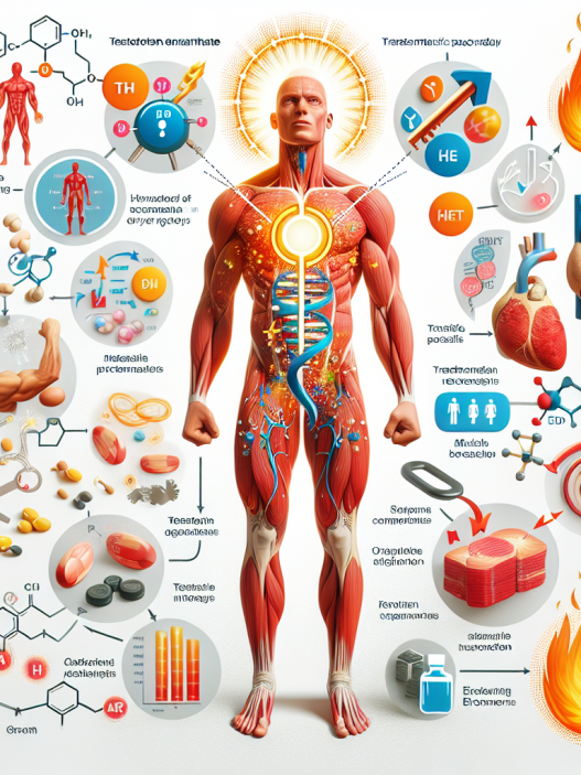 Unveiling the mechanisms and metabolic impact of testosterone enanthate