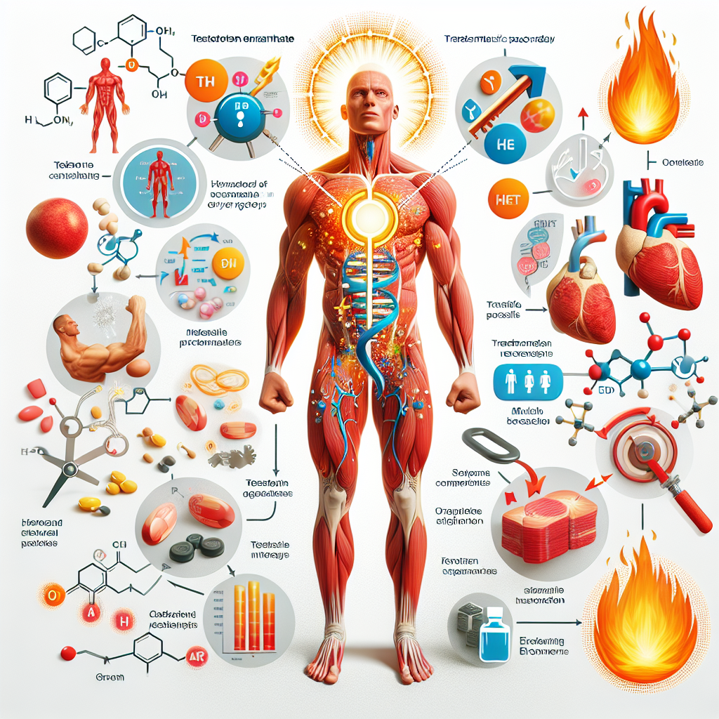 Unveiling the mechanisms and metabolic impact of testosterone enanthate