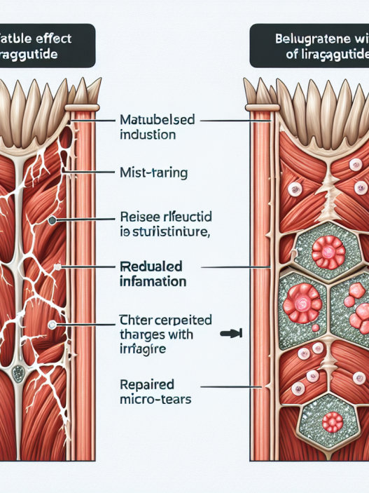 Liraglutide's effect on muscle recovery post-training