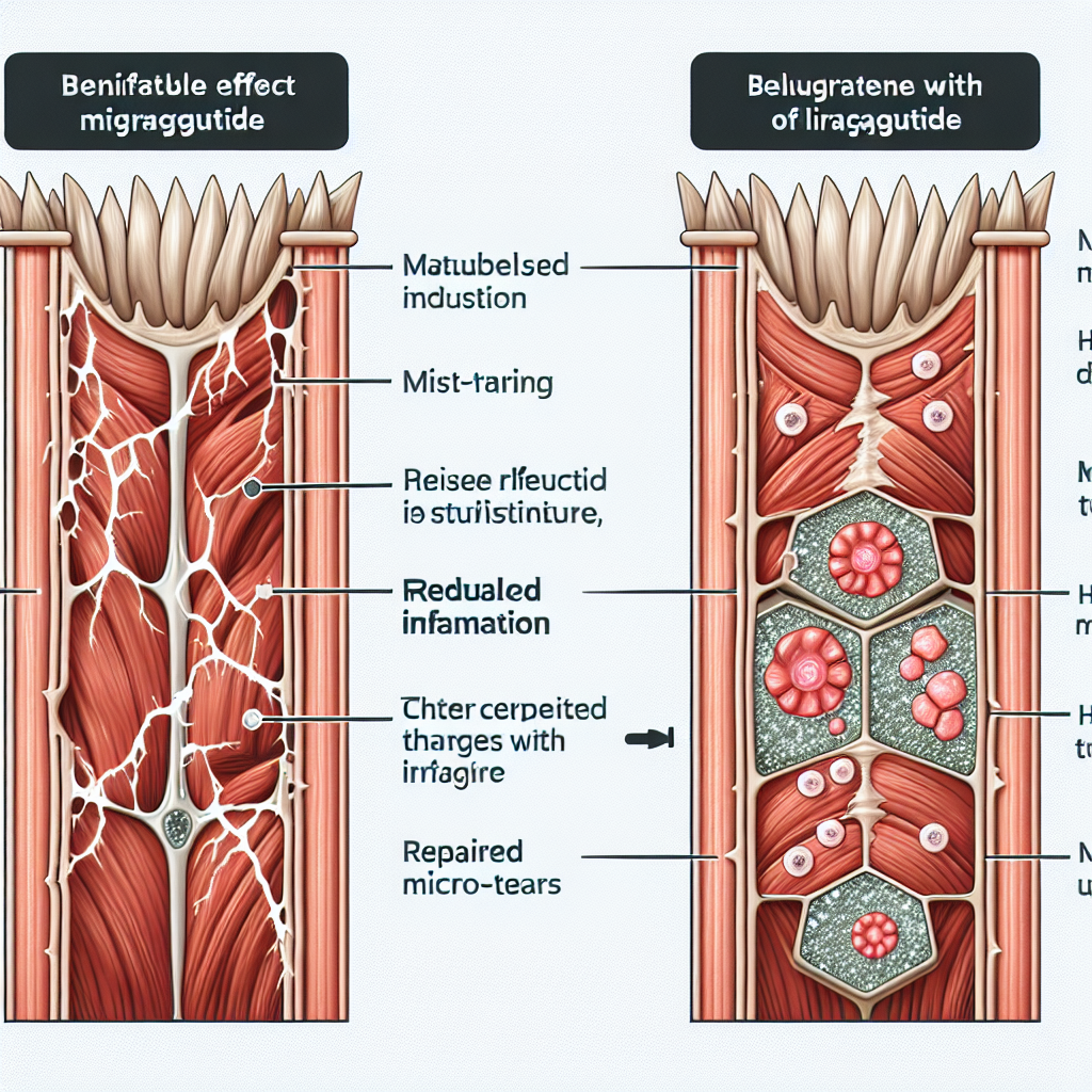 Liraglutide's effect on muscle recovery post-training