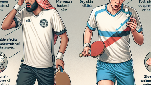 Side effects of isotretinoin in the sports context