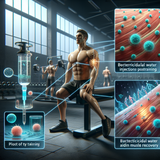 The effects of bactericidal water injections on muscle recovery after training