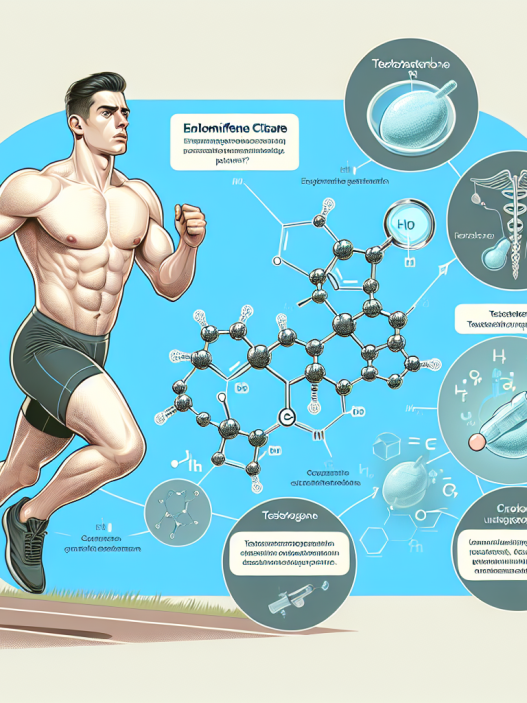 Enclomifene citrate's role in testosterone regulation for athletes