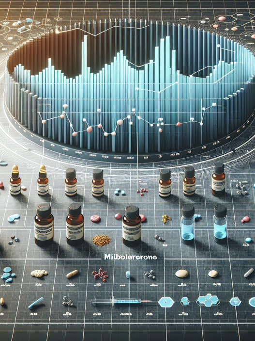 Concentration variations of mibolerone on the market