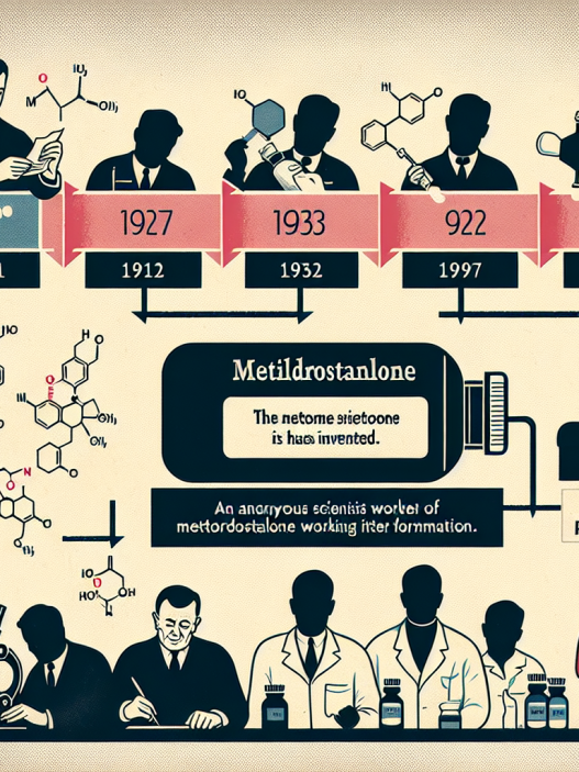 Who created metildrostanolone and when?