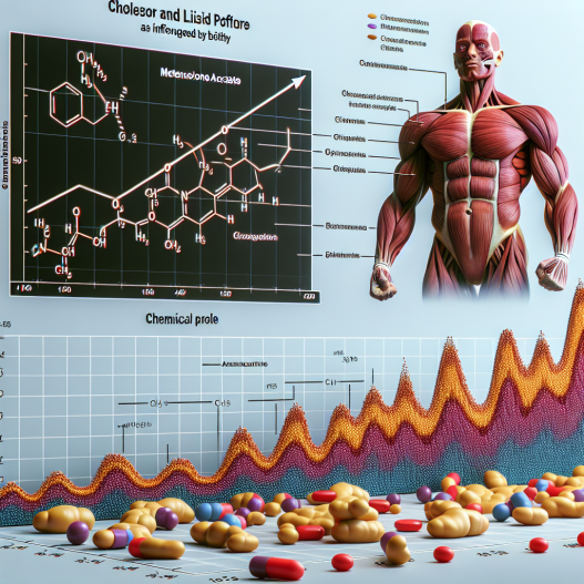 Cholesterol and lipid profile changes with acetato di metenolone