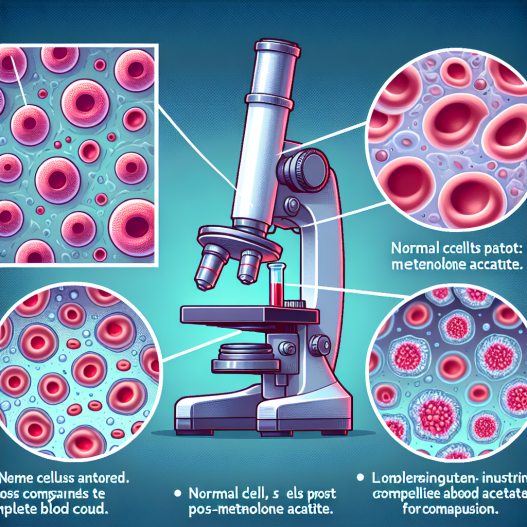 Complete blood count changes with acetato di metenolone