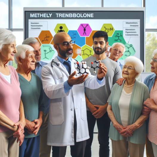 Methyltrenbolone in elderly patients