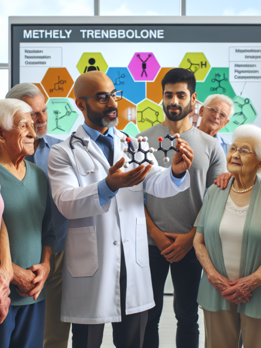 Methyltrenbolone in elderly patients