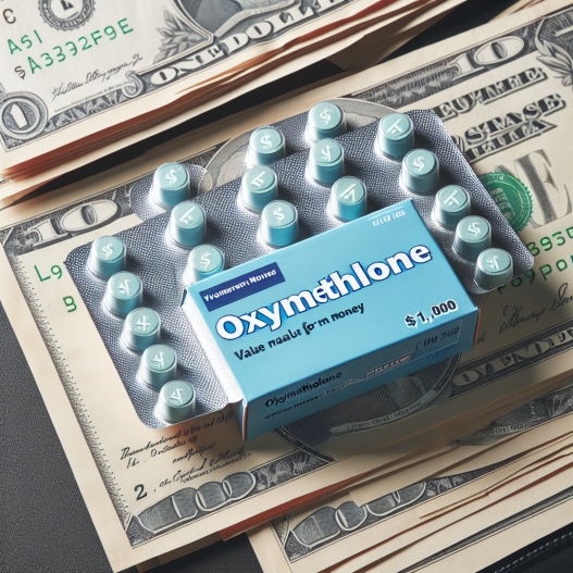Value for money: oxymetholone compresse in context